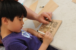 2012년 어린이날행사 - 거중기`녹로만들기