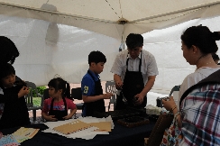 2012년 어린이날행사-홍재전서 목판인쇄